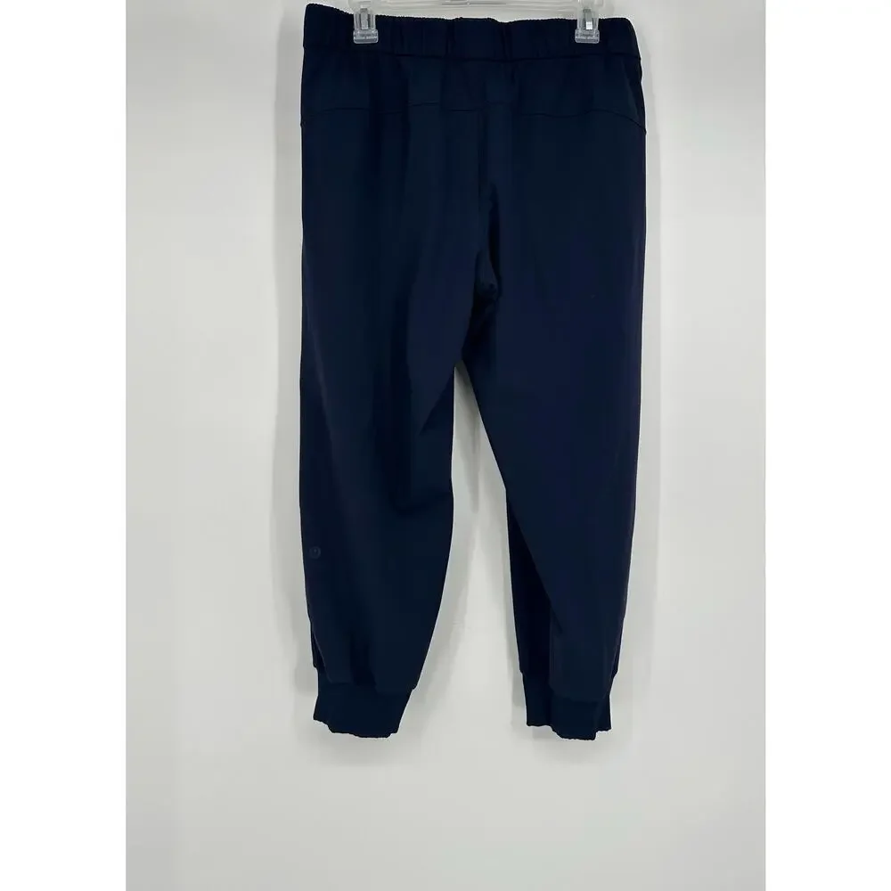 Lululemon On The Fly Crop Jogger True Navy